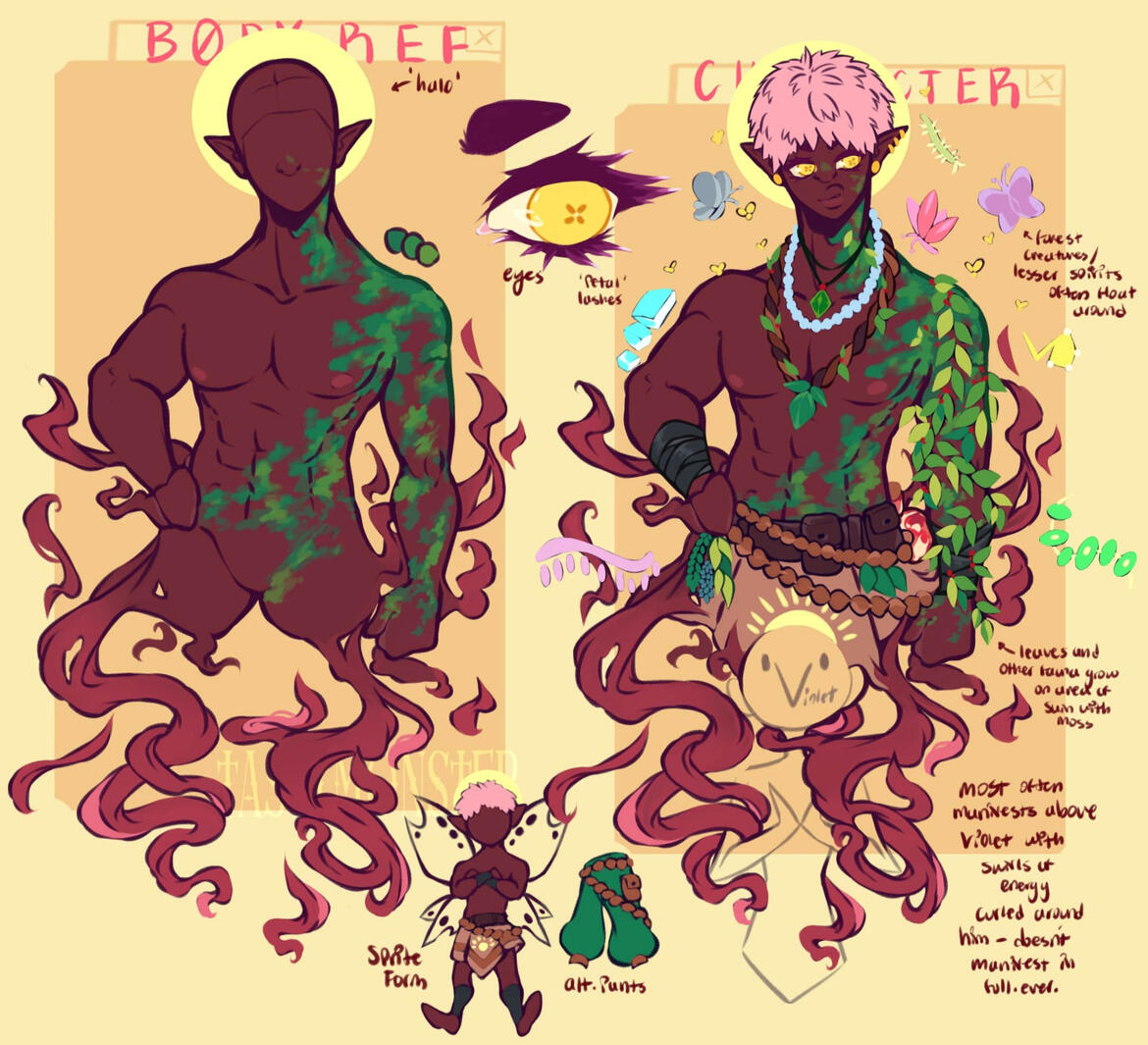 ezra, forest spirit [OC] | 2025