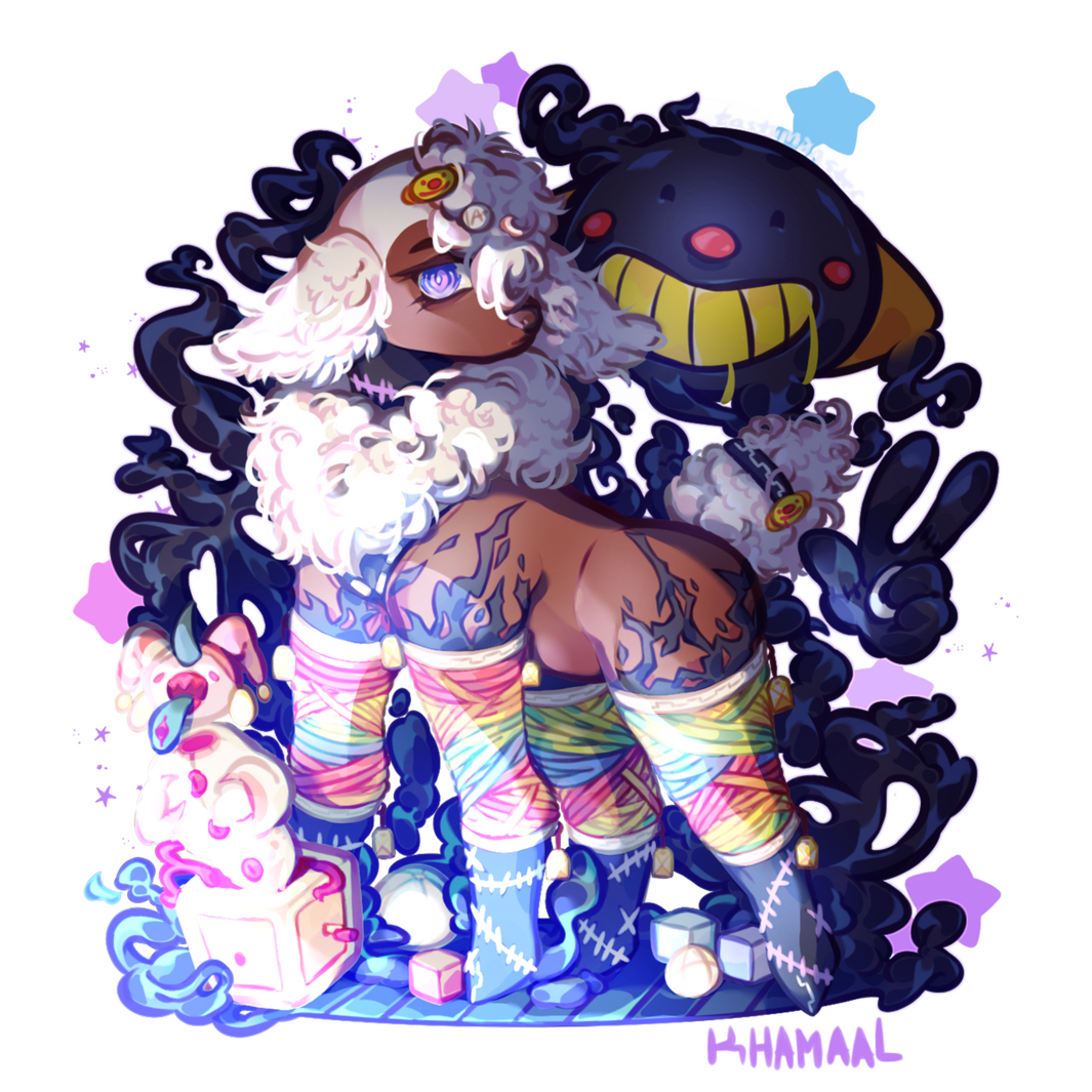 khamaal feral form [dainty June prompt]_2025